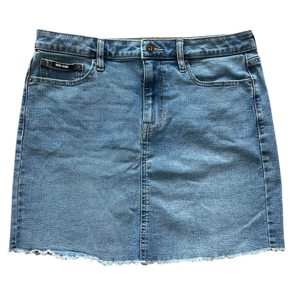 Dkny Dresses & Skirts - DKNY Jeans Women's Denim Mini Skirt Size 10